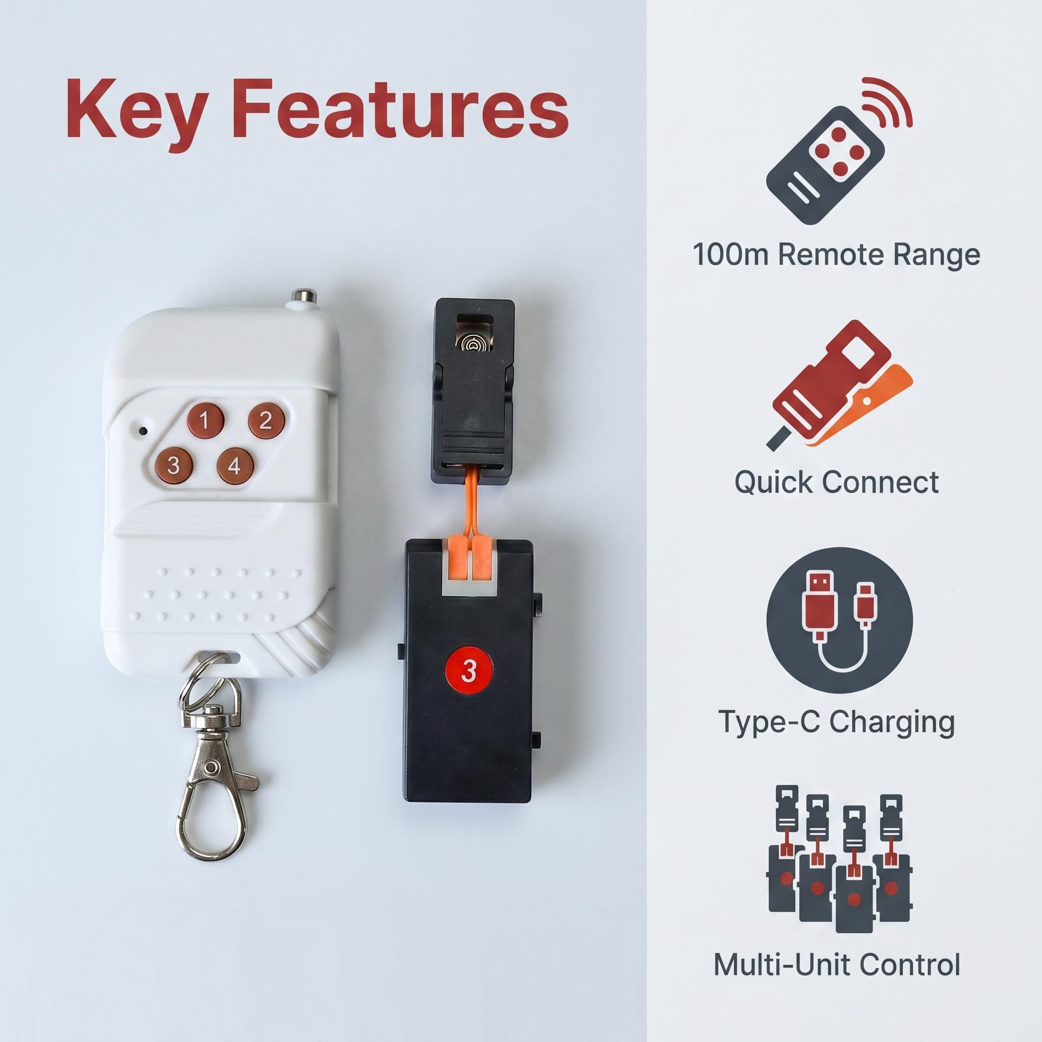 Wireless Remote Control Balloon Release System 100M Range For Wedding Proposal Opening Ceremony Party Decor