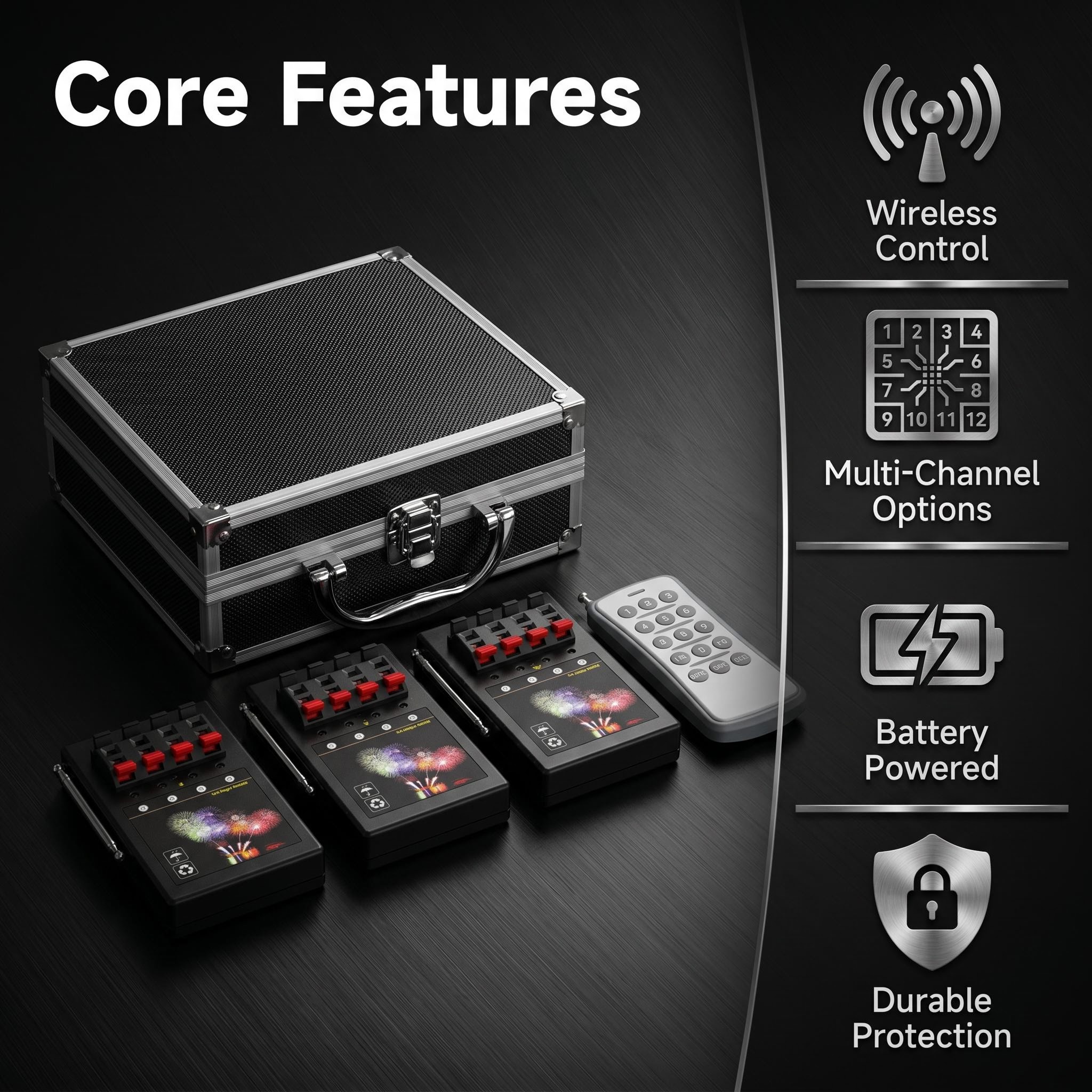 12 Channel Wireless Remote Control Cold Firework Ignition System for Stage Wedding Event