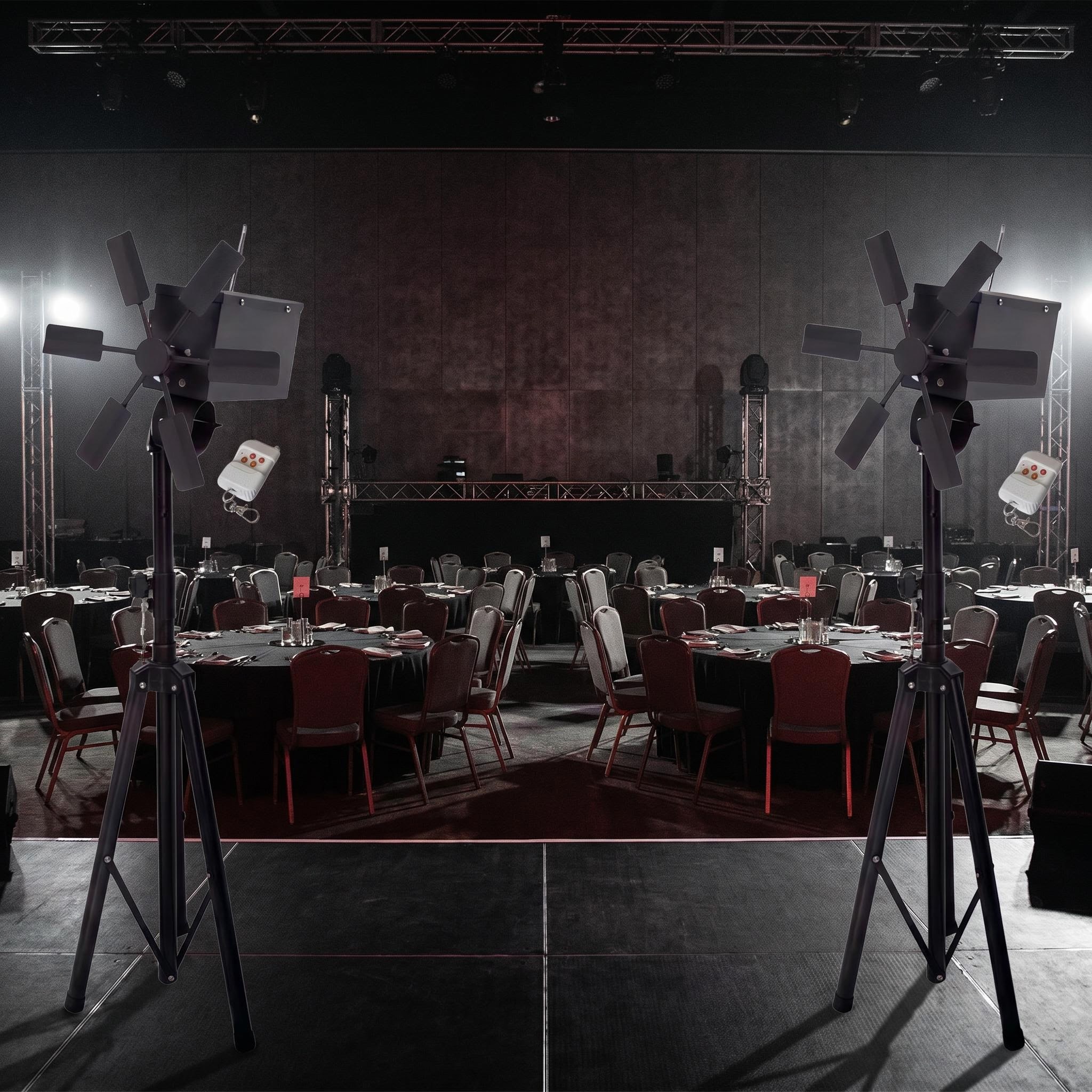 Cold Spark Rotation Fire Wheel Machine Wireless Remote Control Stage Effect Equipment for Wedding Party Bar Club Event